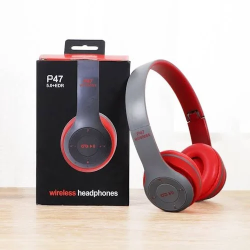 Auscultadores HS Bluetooth P47 Headphone Micro SD Mic